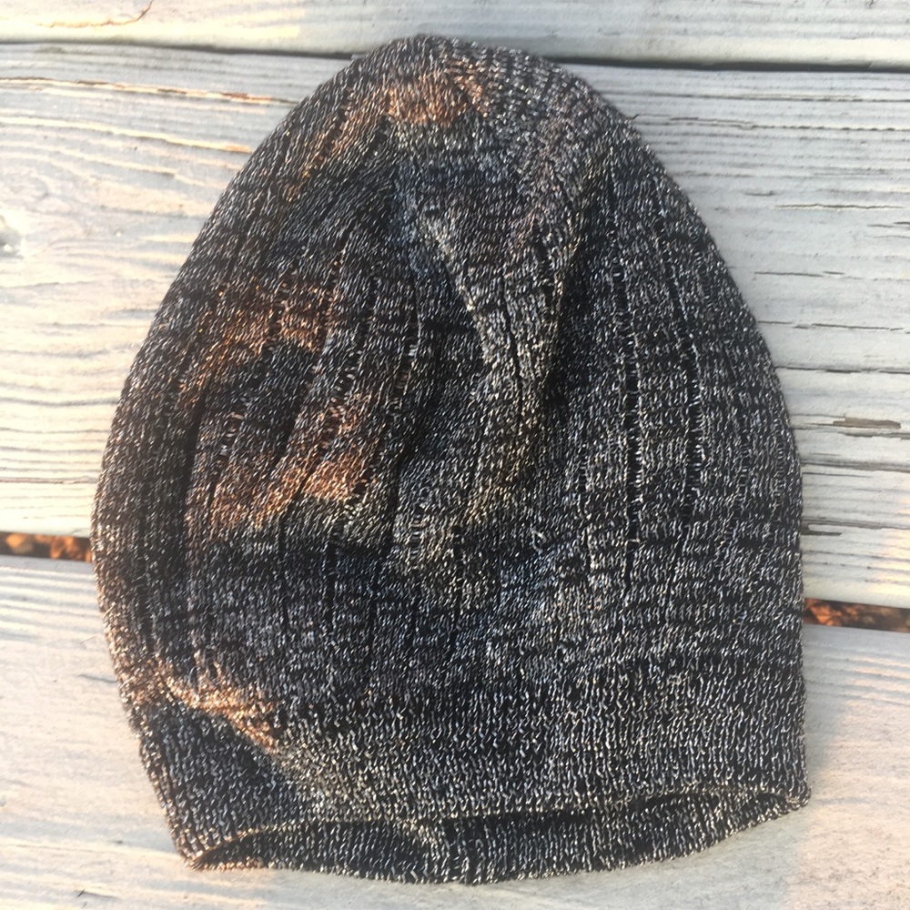 Sparkly Silver Beanie